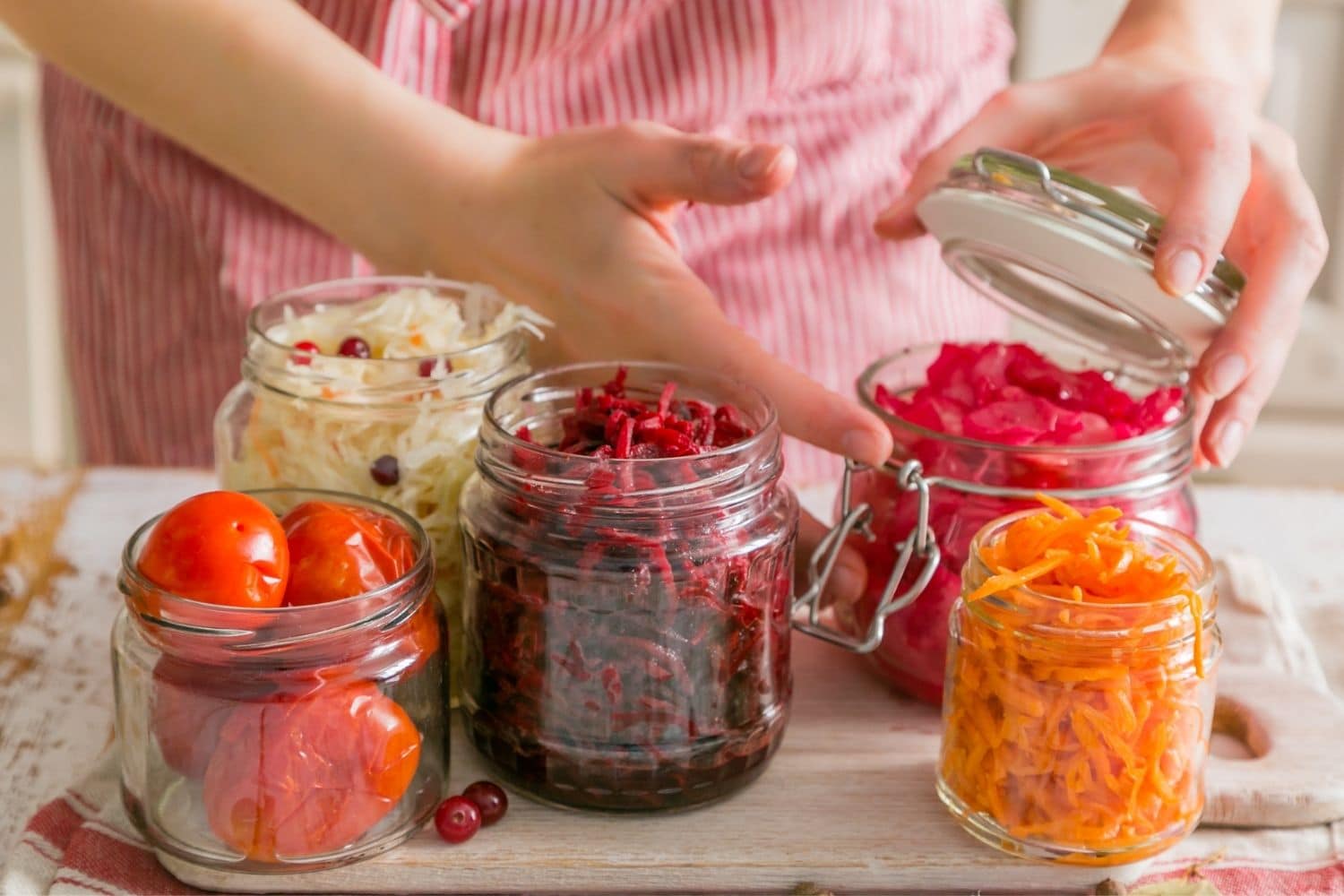 Bocaux lacto fermentation