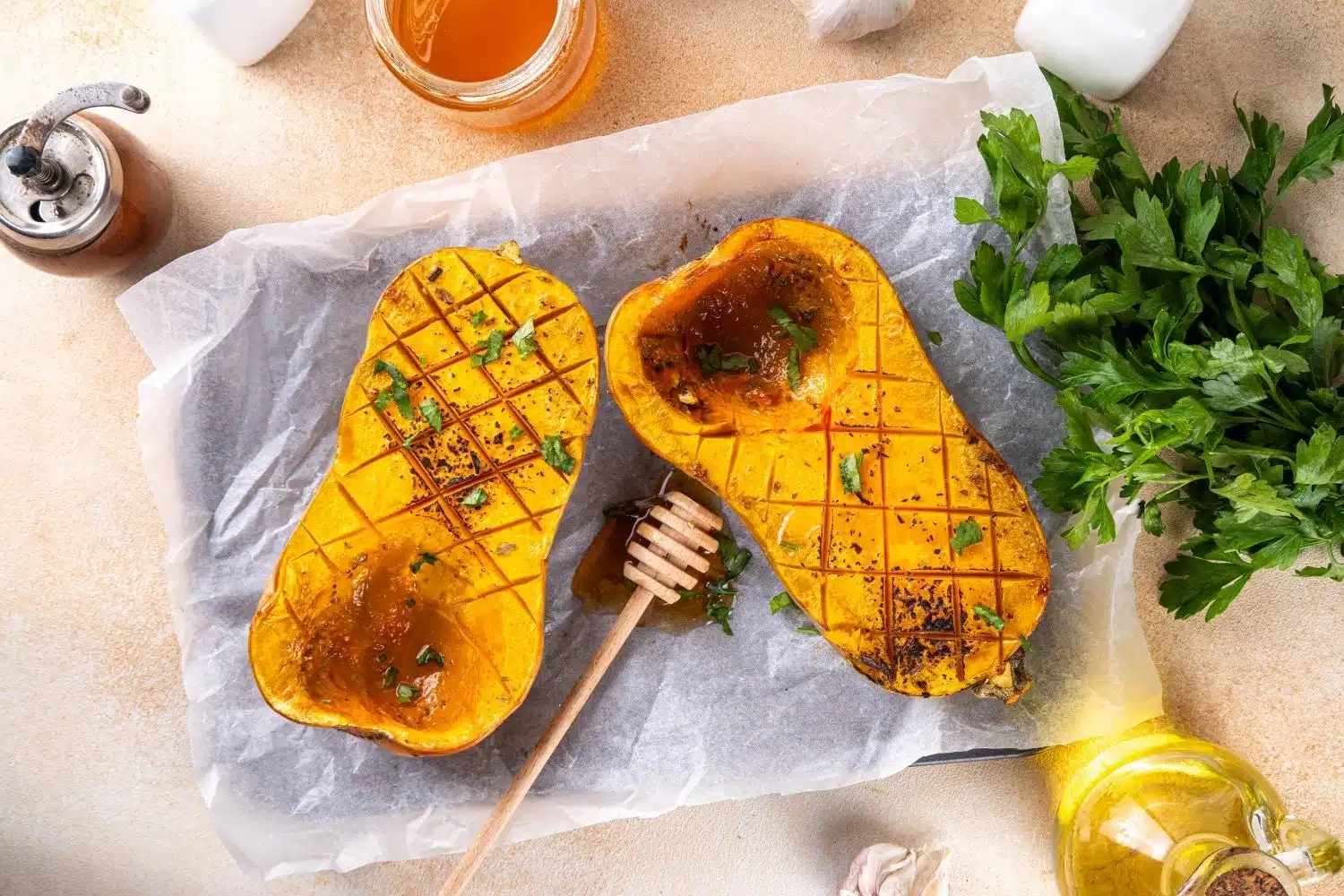 Butternut au four