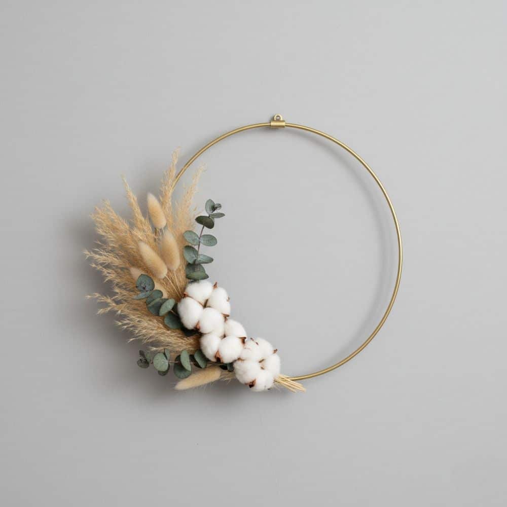 Couronne d'automne moderne