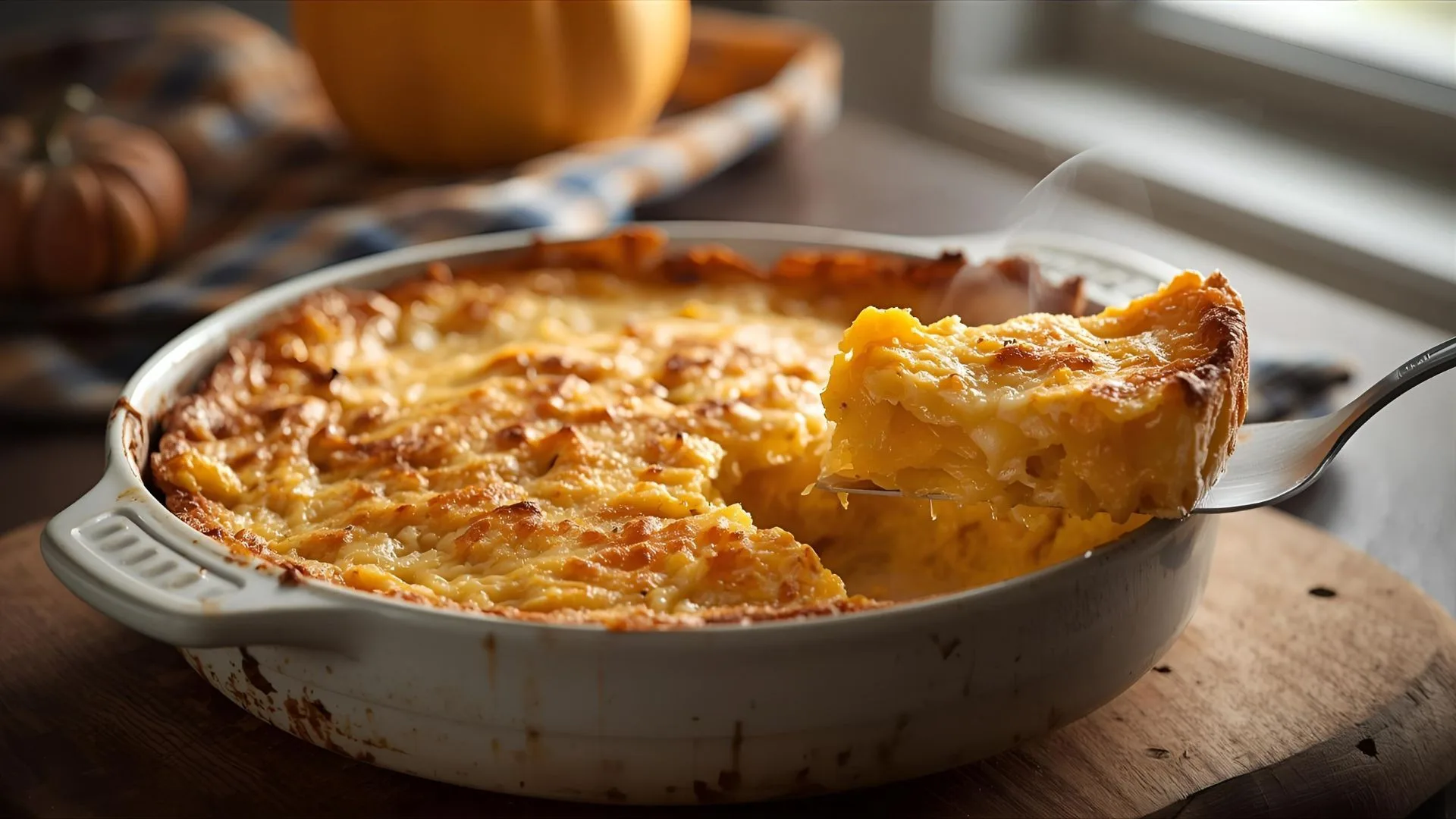 Gratin de butternut classique