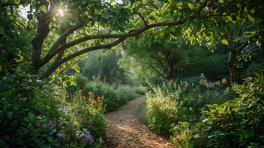 Jardin forêt