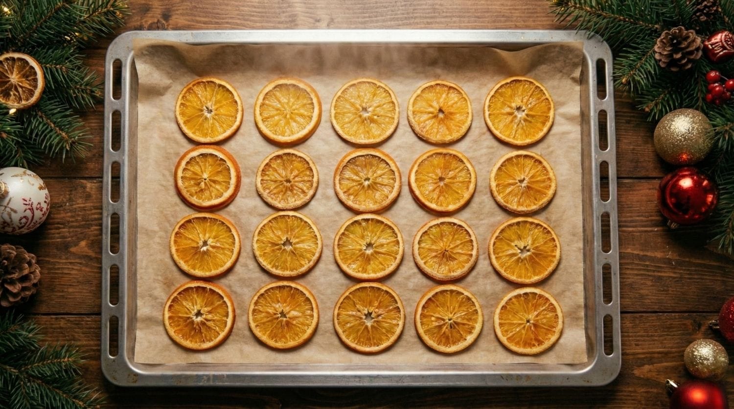 Comment faire des oranges séchées (four, air fryer, sans four)