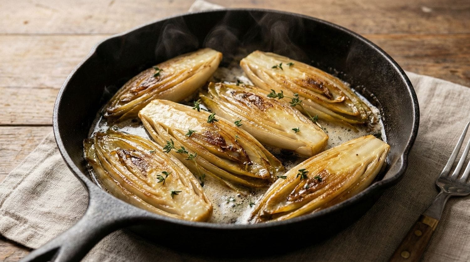 Endives Emincees A La Poele