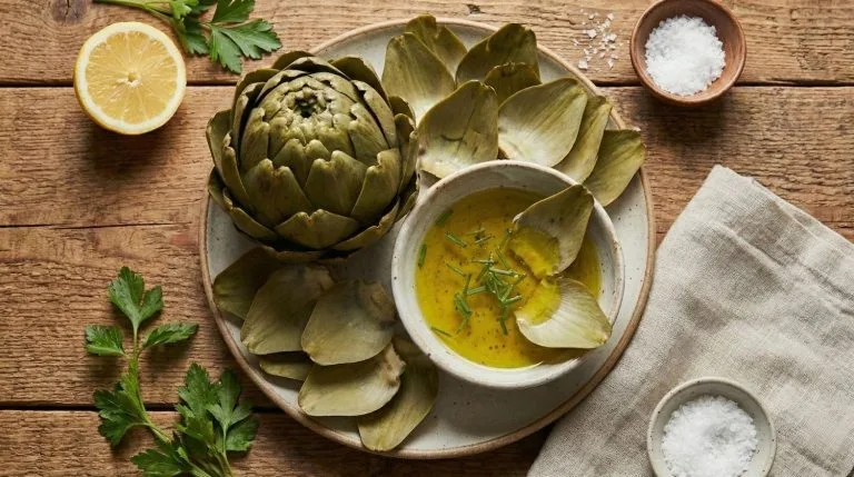 Artichauts en vinaigrette