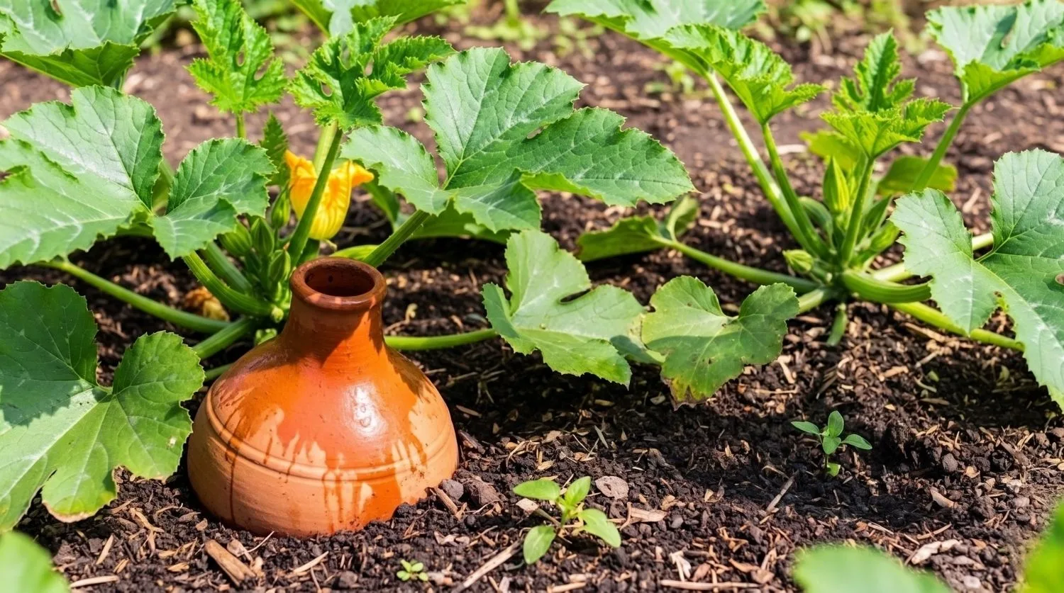 oya dans un jardin