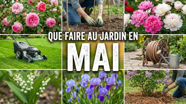 Que faire au jardin en mai