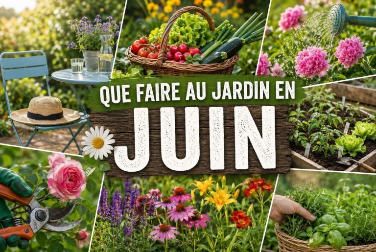 Que faire au jardin en juin
