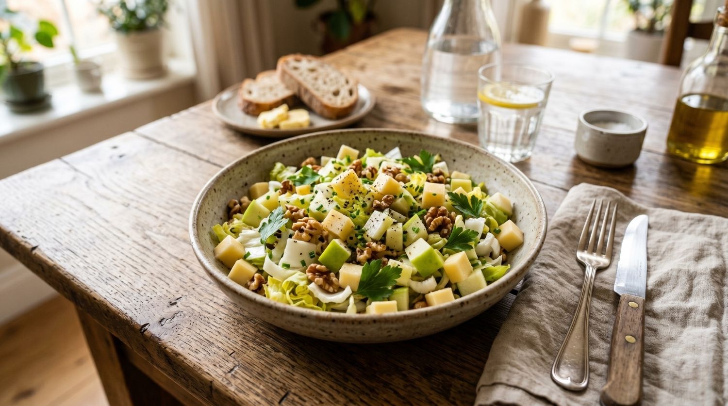 salade d'endives pomme granny et comté