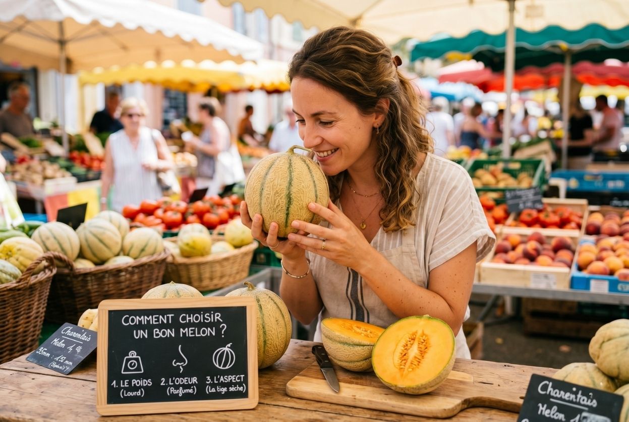 Comment choisir un melon mûr : La méthode des 5 sens