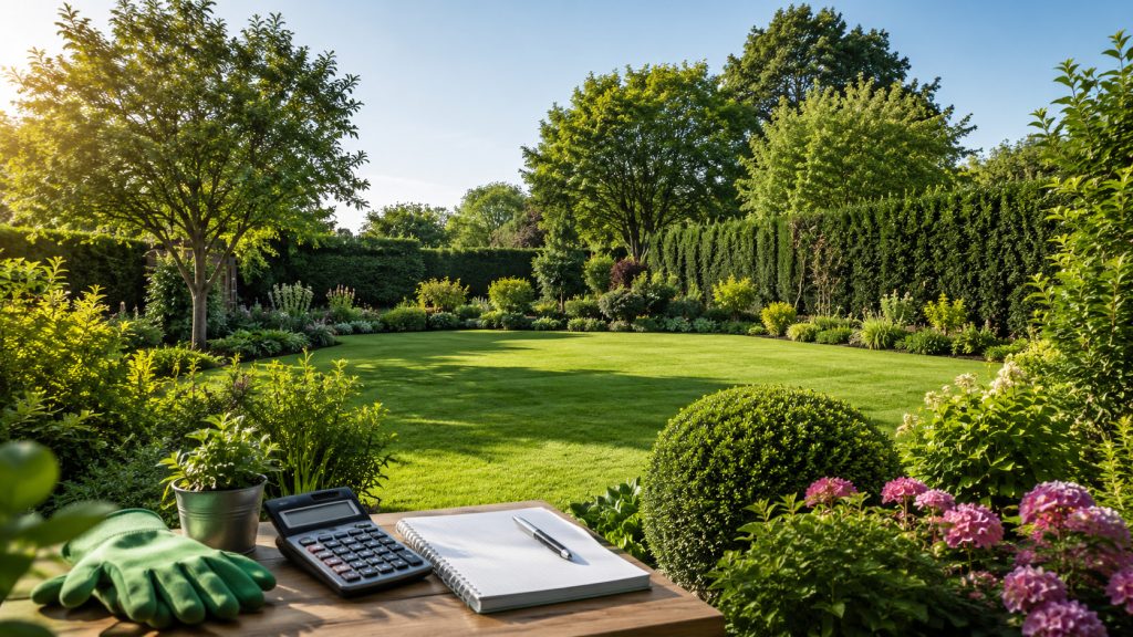 coût entretien jardin 1000 m²