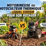Motobineuse ou motoculteur thermique : Lequel choisir pour son potager ?
