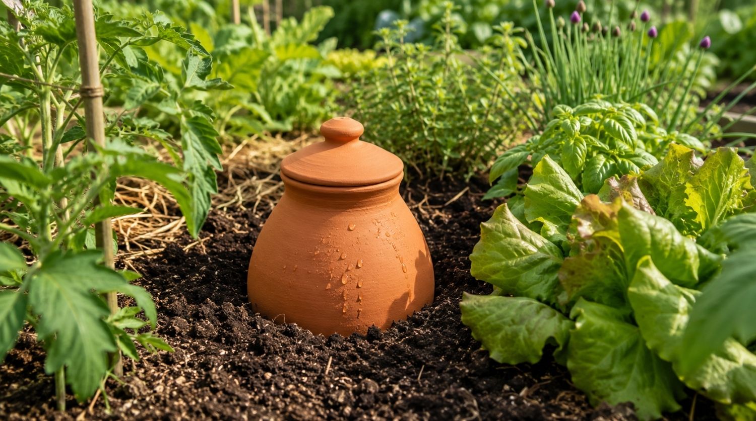 oyas dans un jardin