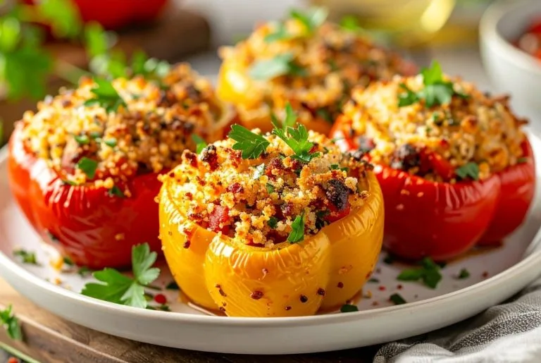 Poivrons farcis traditionnels : la vraie recette