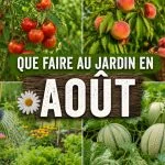 Que faire au jardin en août ? Le calendrier complet