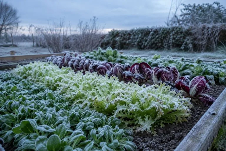 Variétés de salades d'hiver à semer au potager
