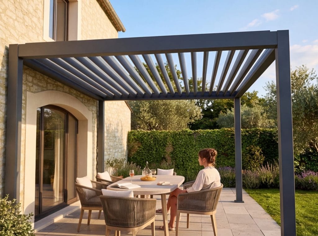 pergola bioclimatique motorisée