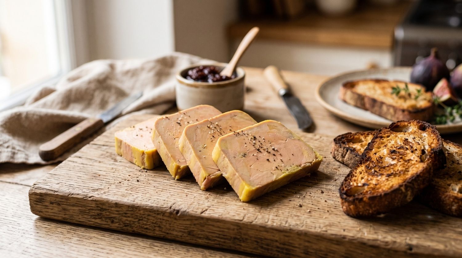 tranches de foie gras