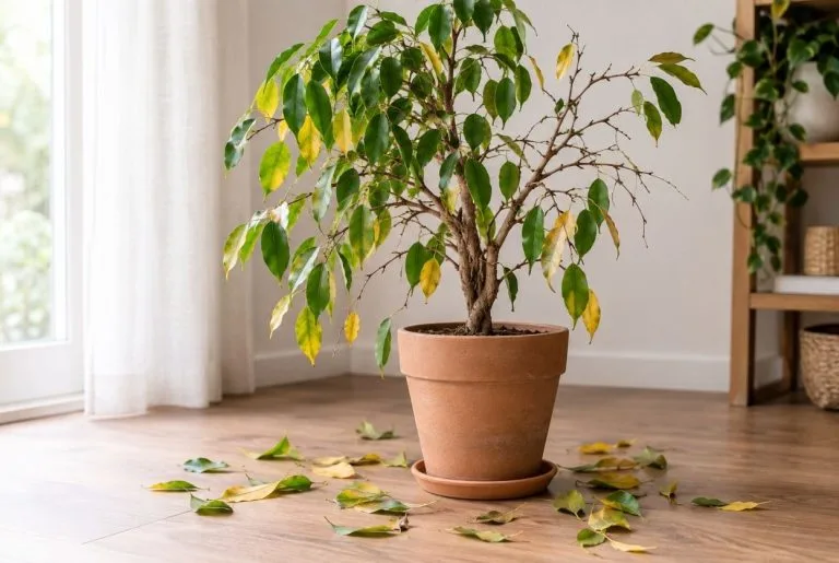 Ficus qui perd ses feuilles : Cause et solution