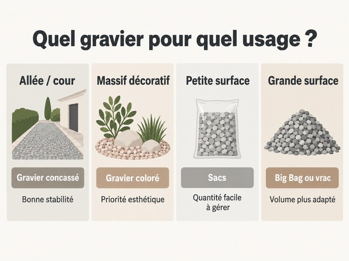 où acheter du gravier à caen