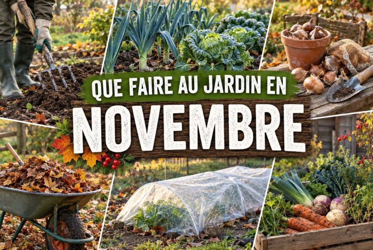 que faire au jardin en novembre