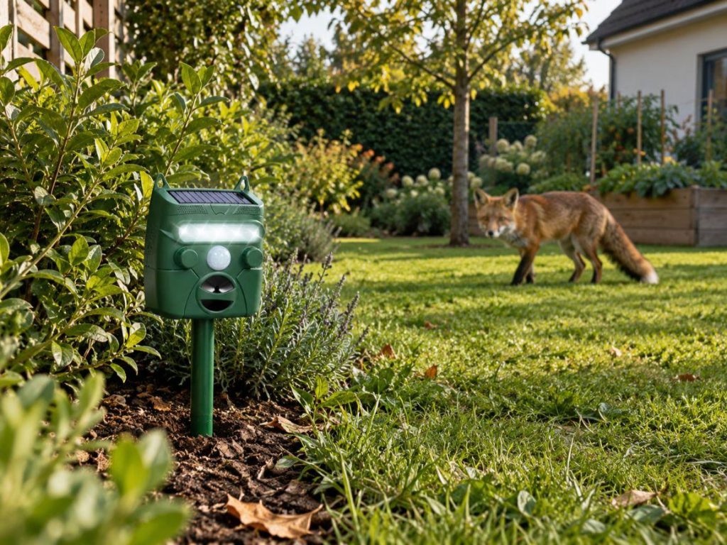 trou de renard dans le jardin